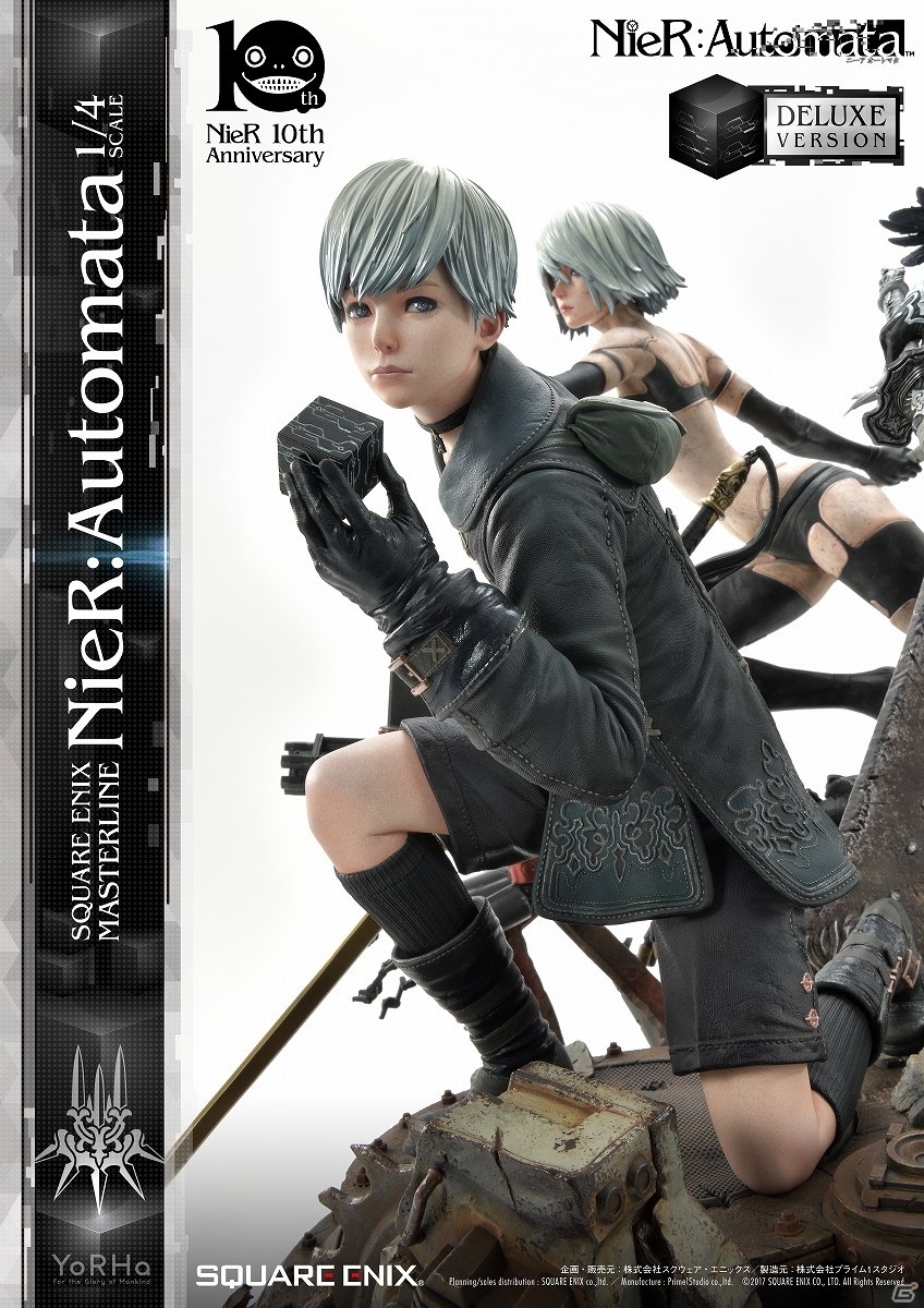 「NieR:Automata」の世界感を纏め上げたハイエンドコレクタブルスタチューが発売決定！の画像124