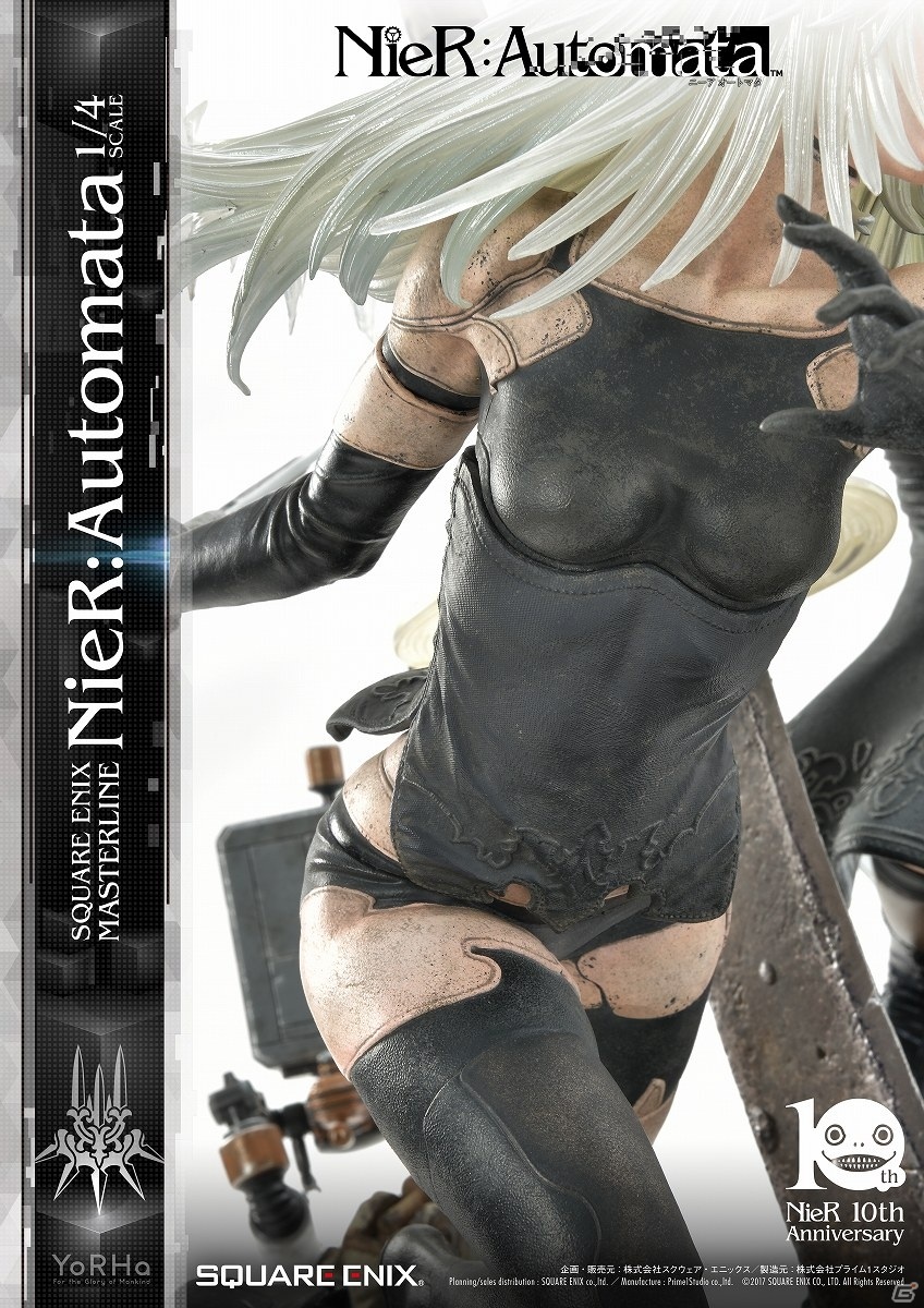 「NieR:Automata」の世界感を纏め上げたハイエンドコレクタブルスタチューが発売決定！の画像22