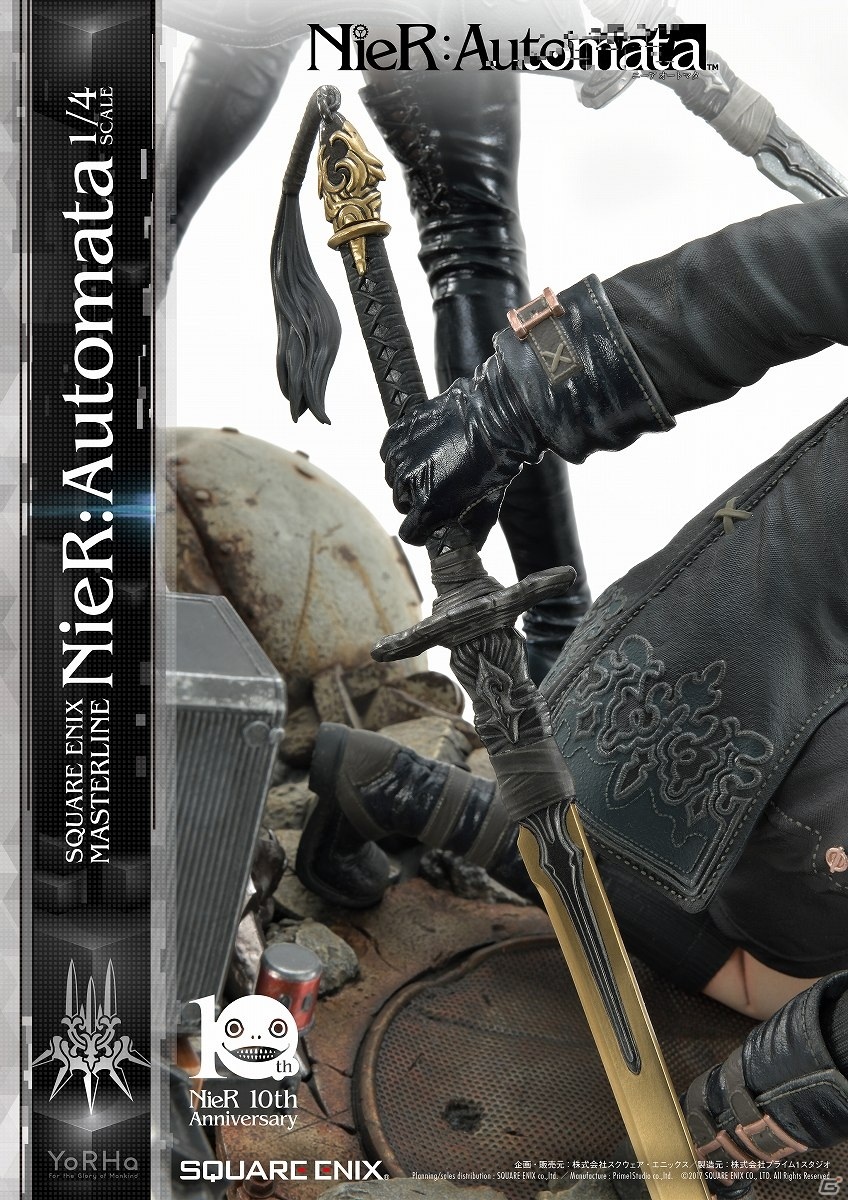 「NieR:Automata」の世界感を纏め上げたハイエンドコレクタブルスタチューが発売決定！の画像25