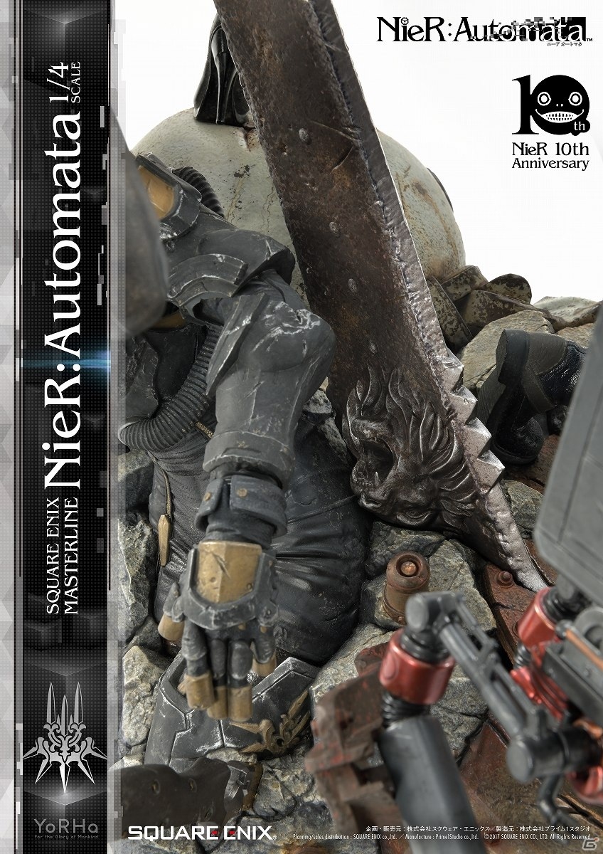 「NieR:Automata」の世界感を纏め上げたハイエンドコレクタブルスタチューが発売決定！の画像28