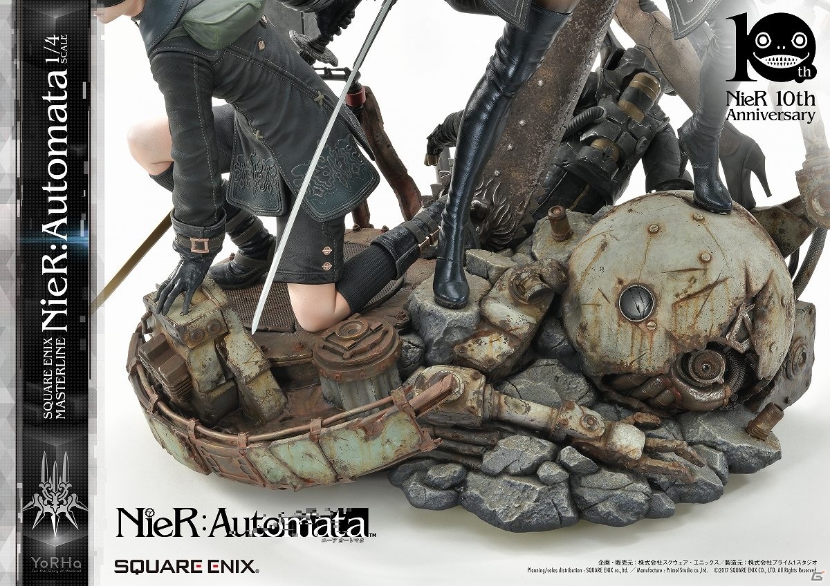 「NieR:Automata」の世界感を纏め上げたハイエンドコレクタブルスタチューが発売決定！の画像35