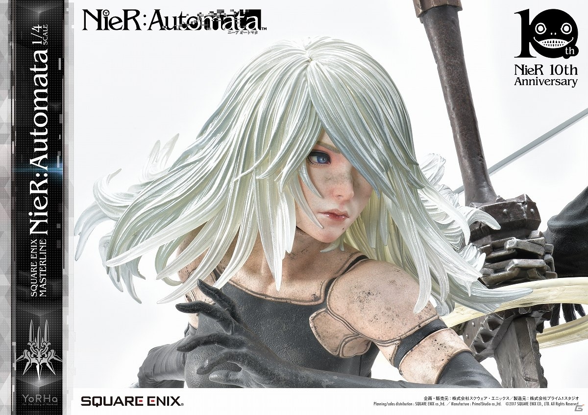 「NieR:Automata」の世界感を纏め上げたハイエンドコレクタブルスタチューが発売決定！の画像46