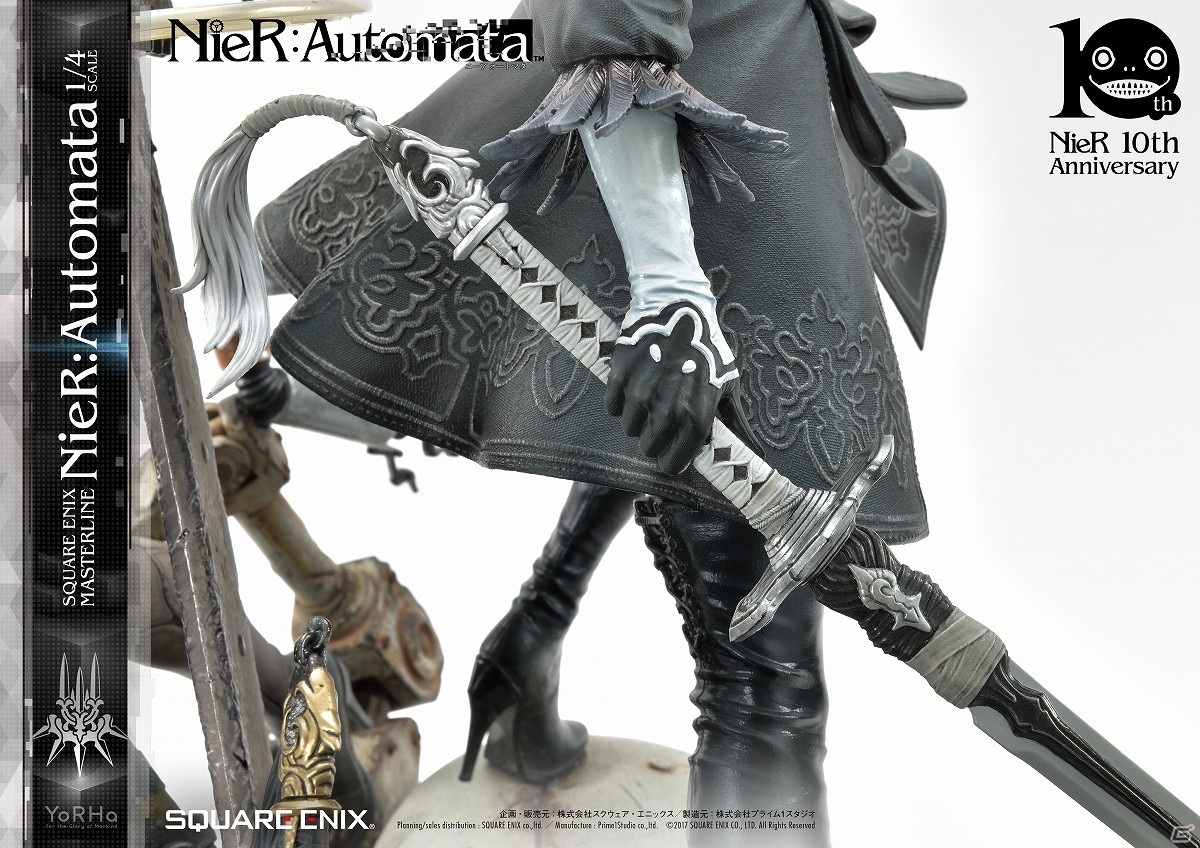 「NieR:Automata」の世界感を纏め上げたハイエンドコレクタブルスタチューが発売決定！の画像55