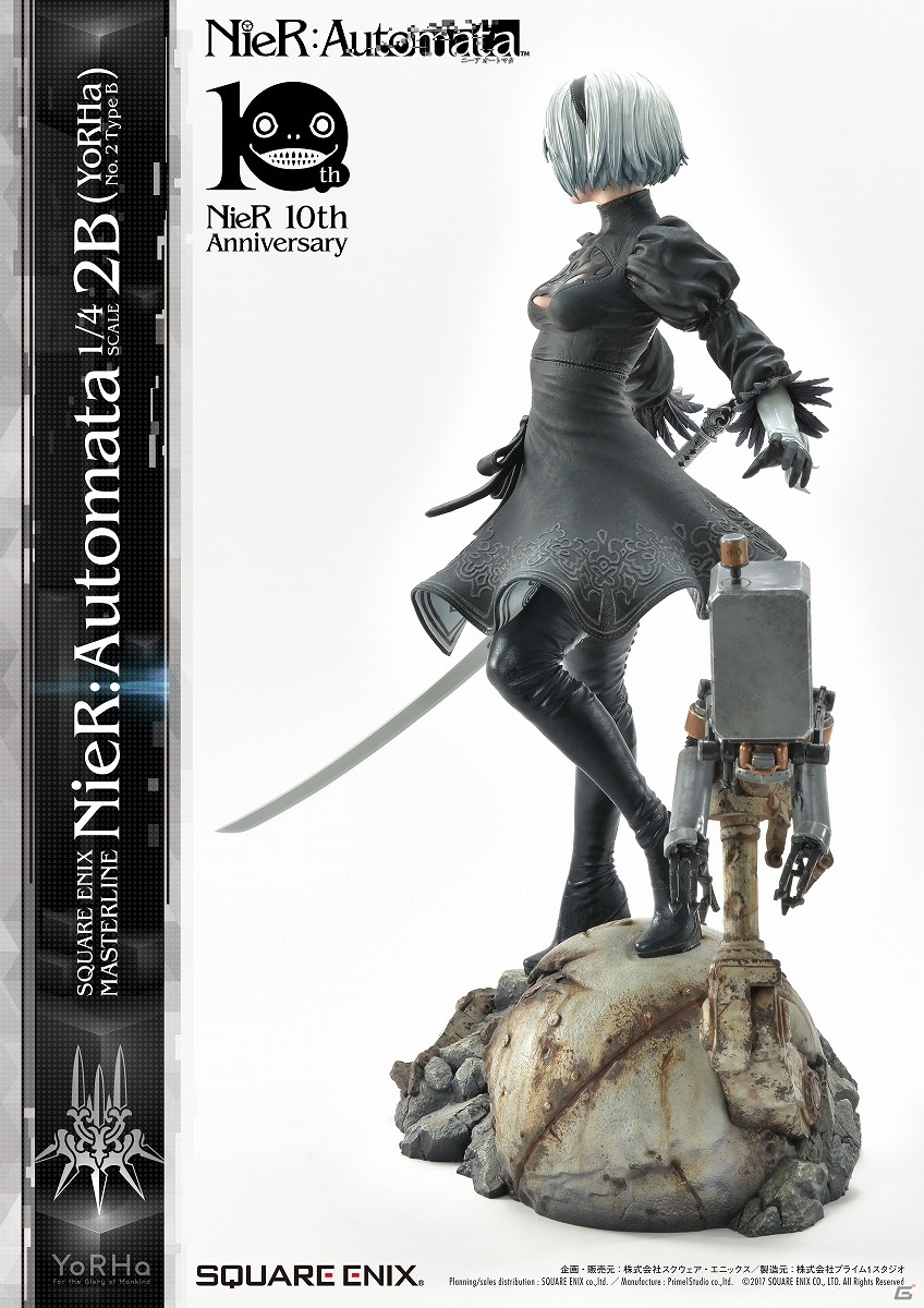 「NieR:Automata」の世界感を纏め上げたハイエンドコレクタブルスタチューが発売決定！の画像75