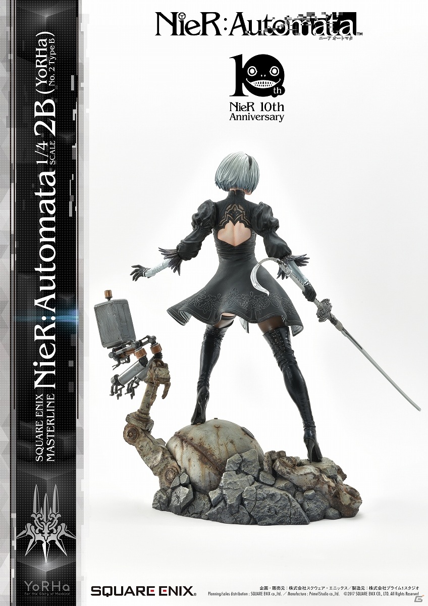 「NieR:Automata」の世界感を纏め上げたハイエンドコレクタブルスタチューが発売決定！の画像77