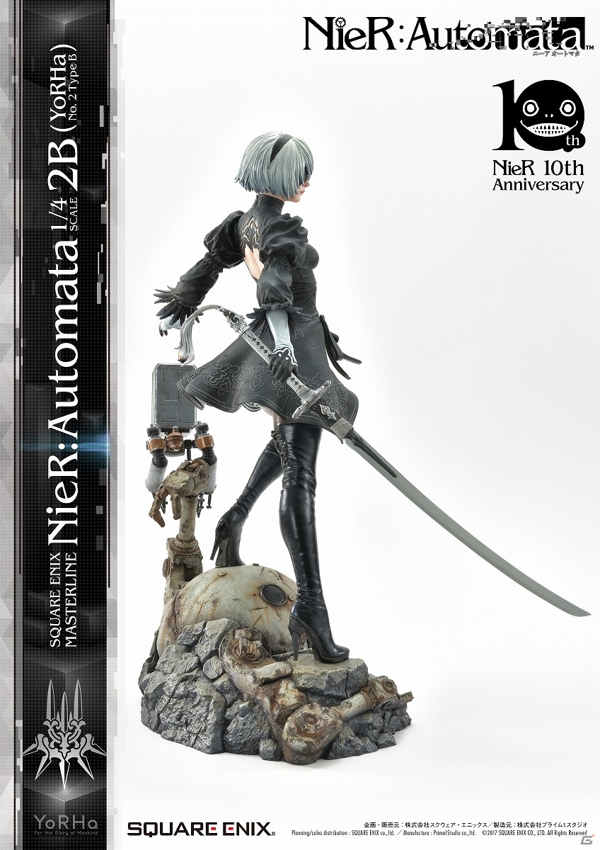 「NieR:Automata」の世界感を纏め上げたハイエンドコレクタブルスタチューが発売決定！の画像78