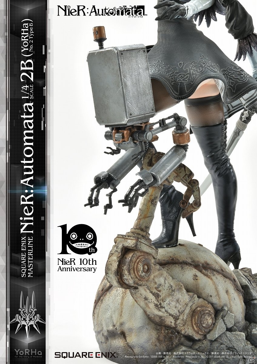 「NieR:Automata」の世界感を纏め上げたハイエンドコレクタブルスタチューが発売決定！の画像83