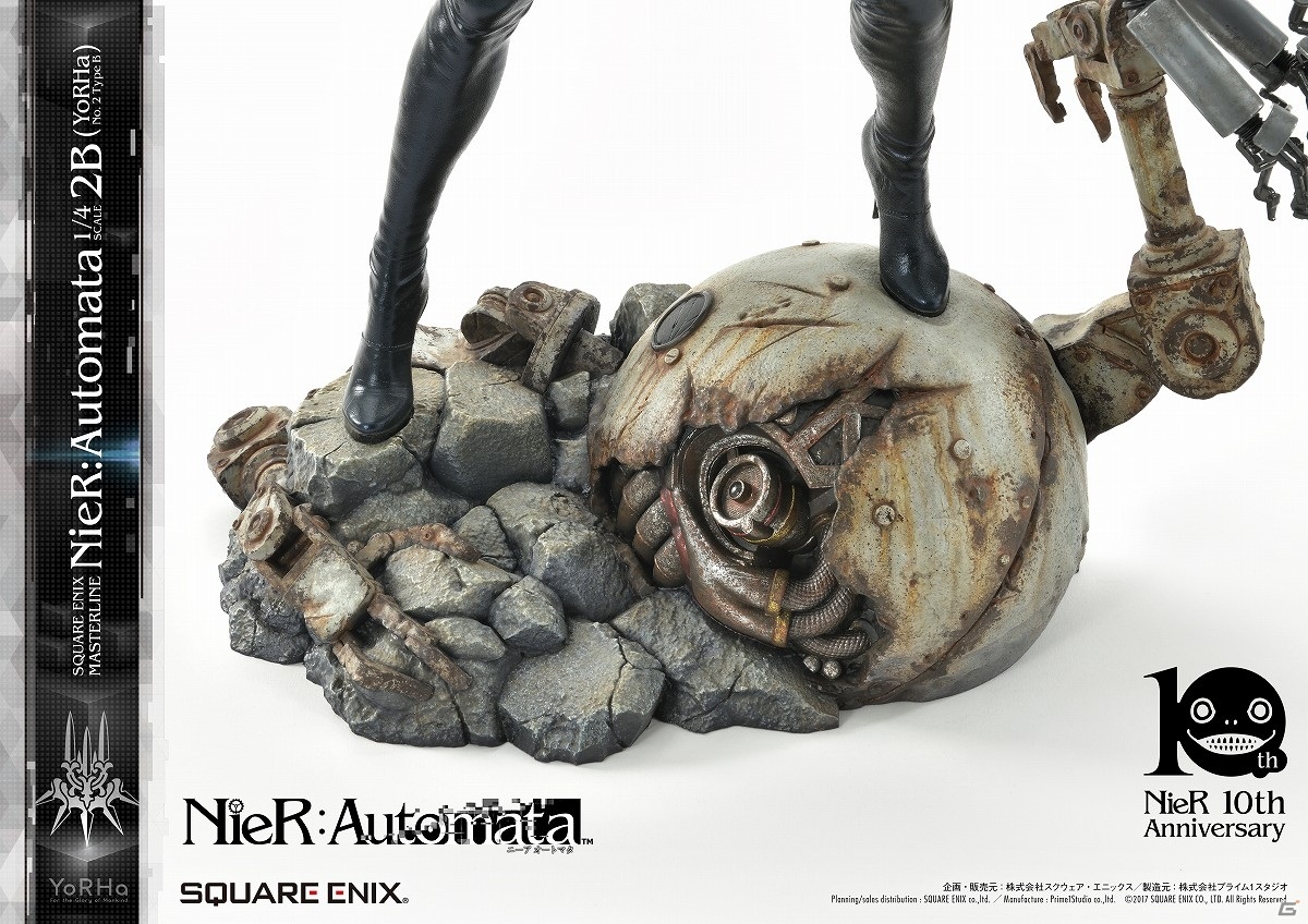 「NieR:Automata」の世界感を纏め上げたハイエンドコレクタブルスタチューが発売決定！の画像89