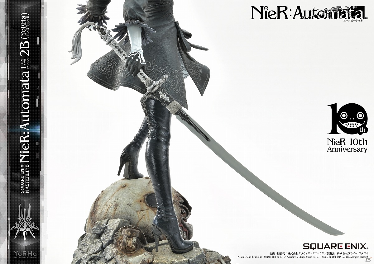 「NieR:Automata」の世界感を纏め上げたハイエンドコレクタブルスタチューが発売決定！の画像99