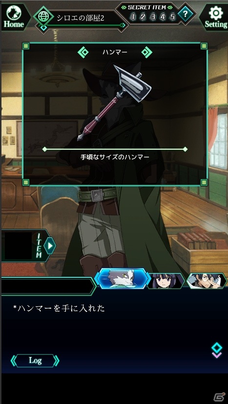 アニメ「ログ・ホライズン」が脱出ゲームになって登場！iOS/Android「ログ・ホライズン～脱出、夢見の石板～」が配信の画像3