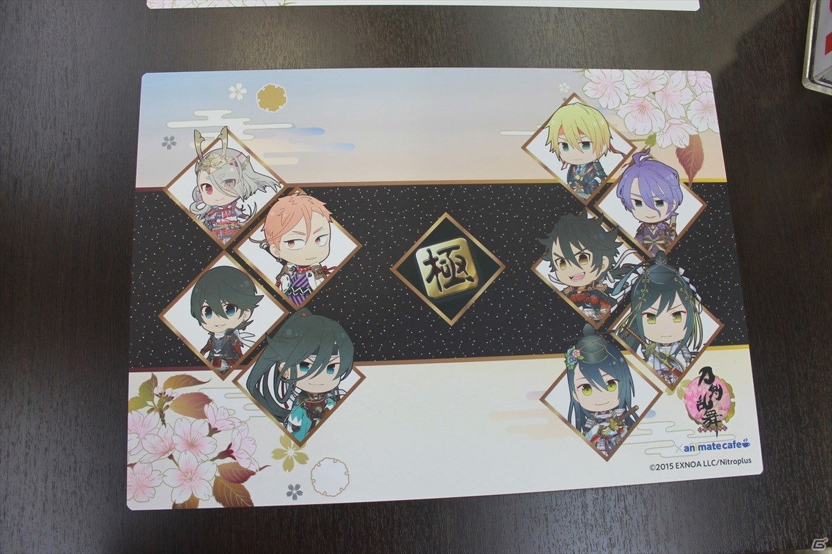 “極”がテーマのメニューを楽しめる「刀剣乱舞-ONLINE-」×アニメイトカフェをレポートの画像6