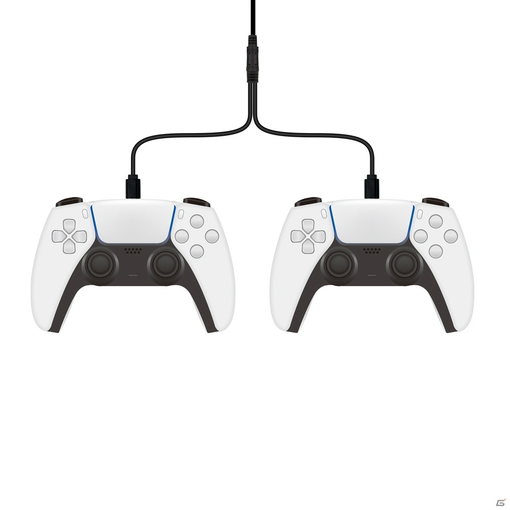 PS5/PS4/Switch向けコントローラーやスマートフォンなど様々な機器を同時に充電できるケーブルが12月下旬に発売！の画像3