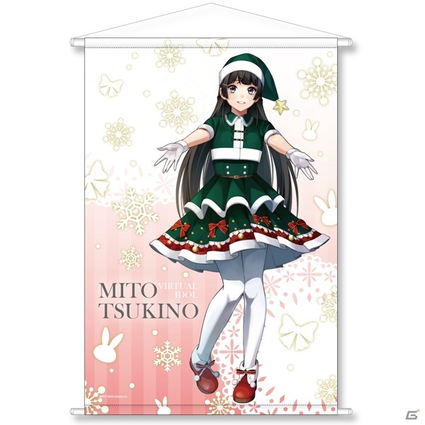 「カプとれ」とにじさんじ・月ノ美兎さんのコラボグッズが公開！通常服verと冬服verイラストを使用したタペストリーなどがラインナップの画像3