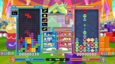 二大パズルゲームの夢のコラボ「ぷよぷよテトリス2」が発売！新キャラのスクエアスとマールの情報も公開の画像2