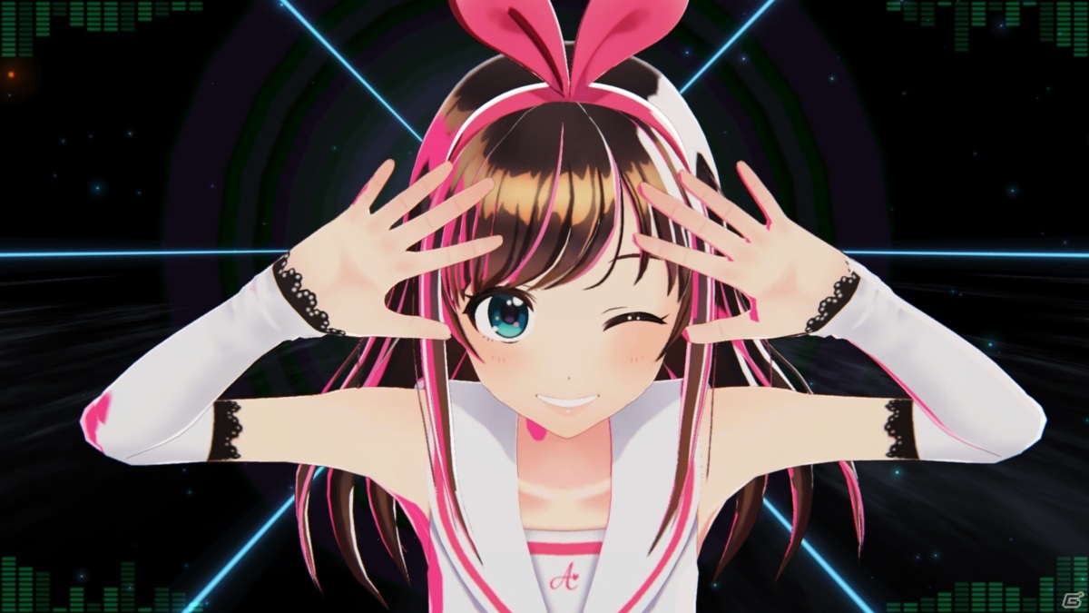 キズナアイ　プレイマット　VTUBER　v_v ブシロードラバーマットコレクションV2にバーチャルタレント