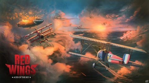 第一次世界大戦の戦闘機を操縦するアーケードアクションゲーム「レッドウィングス：大空のエースたち」が12月17日にSwitchで配信！の画像1