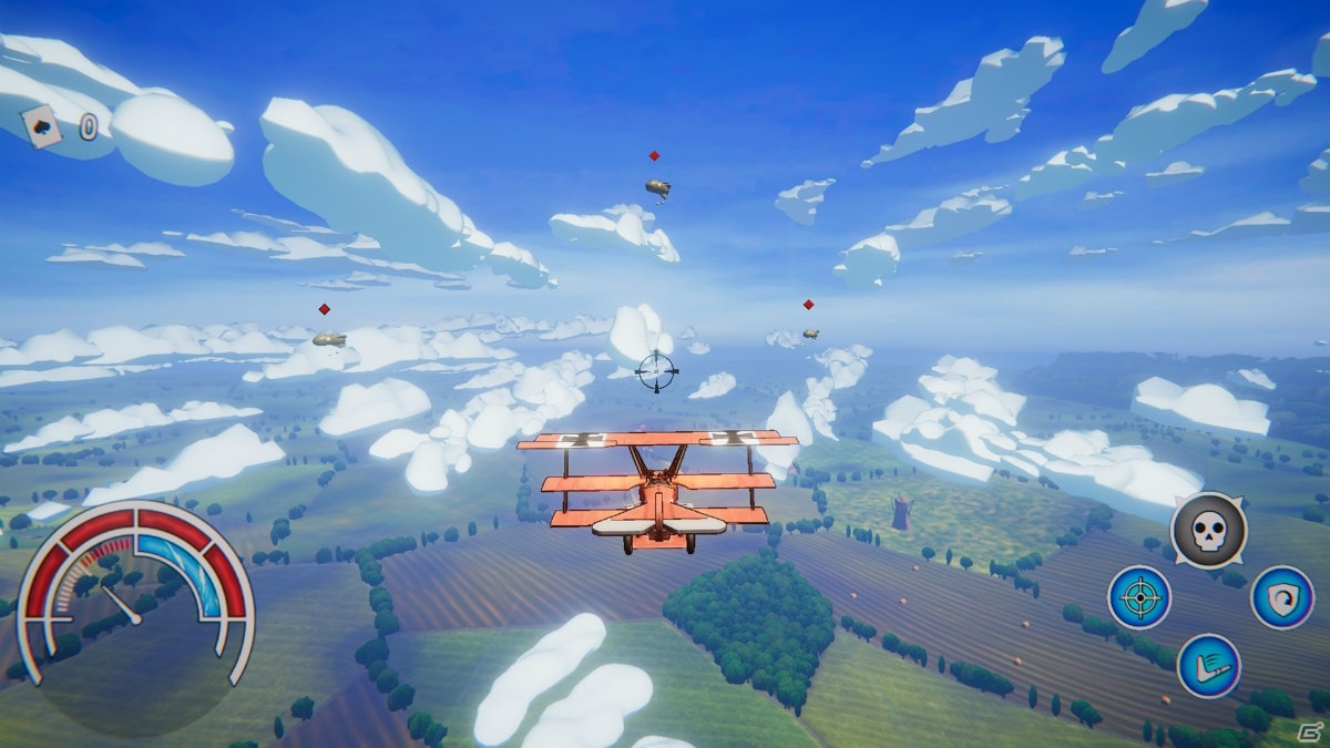 第一次世界大戦の戦闘機を操縦するアーケードアクションゲーム「レッドウィングス：大空のエースたち」が12月17日にSwitchで配信！の画像11