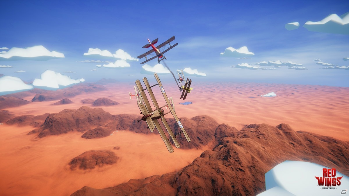 第一次世界大戦の戦闘機を操縦するアーケードアクションゲーム「レッドウィングス：大空のエースたち」が12月17日にSwitchで配信！の画像19
