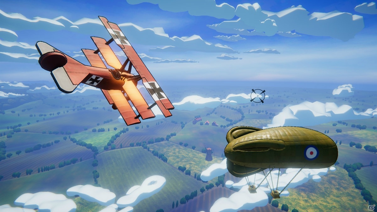 第一次世界大戦の戦闘機を操縦するアーケードアクションゲーム「レッドウィングス：大空のエースたち」が12月17日にSwitchで配信！の画像6