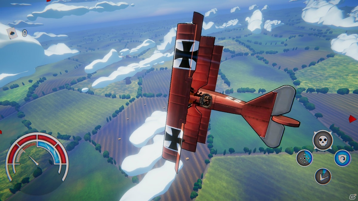 第一次世界大戦の戦闘機を操縦するアーケードアクションゲーム「レッドウィングス：大空のエースたち」が12月17日にSwitchで配信！の画像9