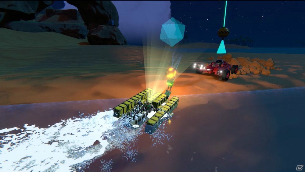 空も海も駆け抜けろ、楽しみ方は無限大！PS4向けクラフトアクションゲーム「トレイルメーカーズ」日本語版が発売の画像6