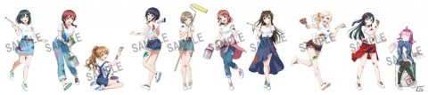 「ラブライブ！虹ヶ咲学園スクールアイドル同好会」のオリジナルグッズが登場！新規描き下ろしイラスト、「ペインタースタイル」を使用の画像1