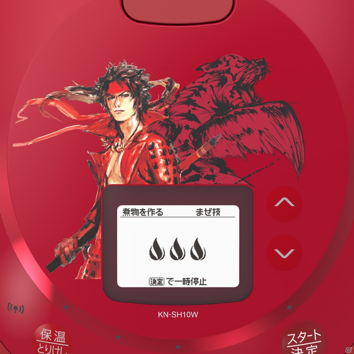 「戦国BASARA」から真田幸村イメージカラーの「SHARP ヘルシオ ホットクック」が登場！予約受付が開始の画像4