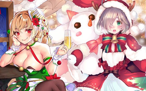 「千年戦争アイギス」で「クリスマスプレミアム召喚」が配信！クリスマス衣装のティファとブレリアが登場