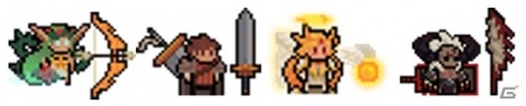 ローグライクとカードゲームを組み合わせたドット絵RPG「夕暮れ英雄伝」がリリース決定！事前登録が開始の画像7