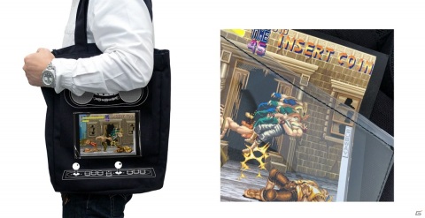 「カプコンアーケードスタジアム」の発売を記念した新作グッズが登場！懐かしい筐体デザインのトートバッグなどがラインナップの画像2