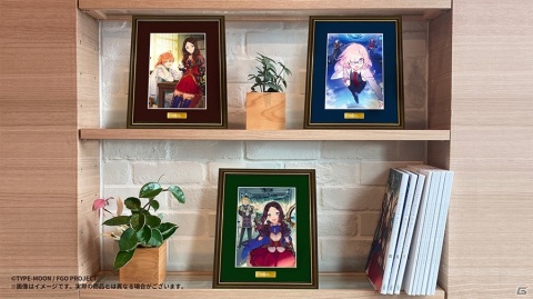 「Fate/Grand Order Memories キャラファイングラフ」の完全受注販売が開始！高品位美術印刷のイラストを額装した特別仕様の商品の画像2