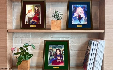 「Fate/Grand Order Memories キャラファイングラフ」の完全受注販売が開始！高品位美術印刷のイラストを額装した特別仕様の商品