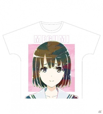 劇場版「冴えない彼女の育てかた Fine」のAni-Art フルグラフィックTシャツ、Ani-Art タペストリーなどがAMNIBUSで登場！の画像5