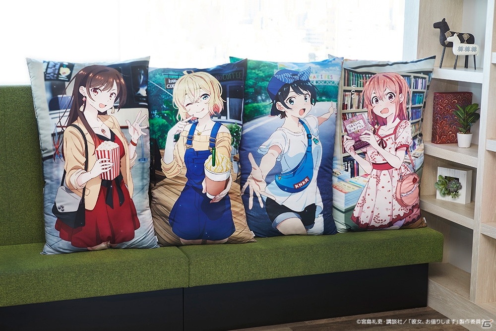 DMM - DMMスクラッチ【彼女、お借りします】水原千鶴（特大クッション、布ポスター） Amazon.co.jp: 彼女 お借りします D M M スクラッチ 水原千鶴 A