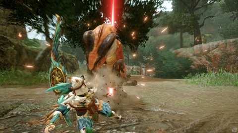 「モンスターハンターライズ」弓、双剣の紹介映像が解禁！弓にはスタミナ急速回復アクション、双剣にはクナイを使った新アクションが登場の画像3