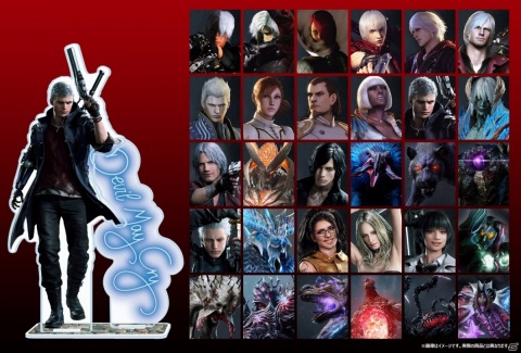 「デビル メイ クライ」シリーズのアクリルスタンド全30種がオフィシャルショップ限定で予約開始！の画像1