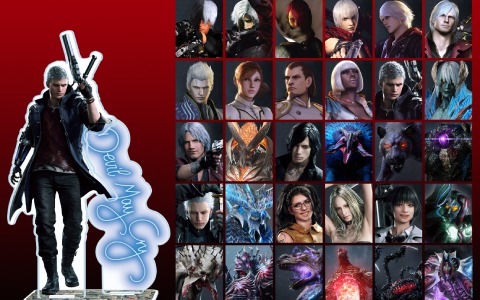 「デビル メイ クライ」シリーズのアクリルスタンド全30種がオフィシャルショップ限定で予約開始！