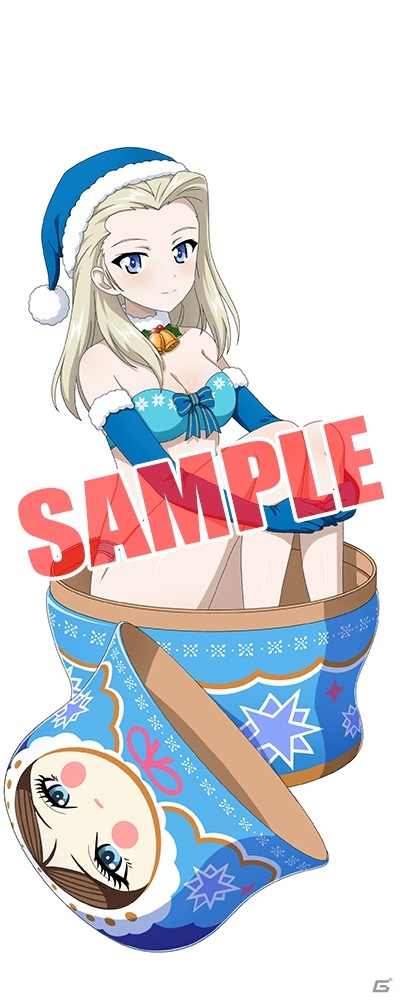 「ガールズ＆パンツァー 戦車道大作戦！」ダージリンや島田千代らクリスマス衣装生徒第2弾が登場！の画像8