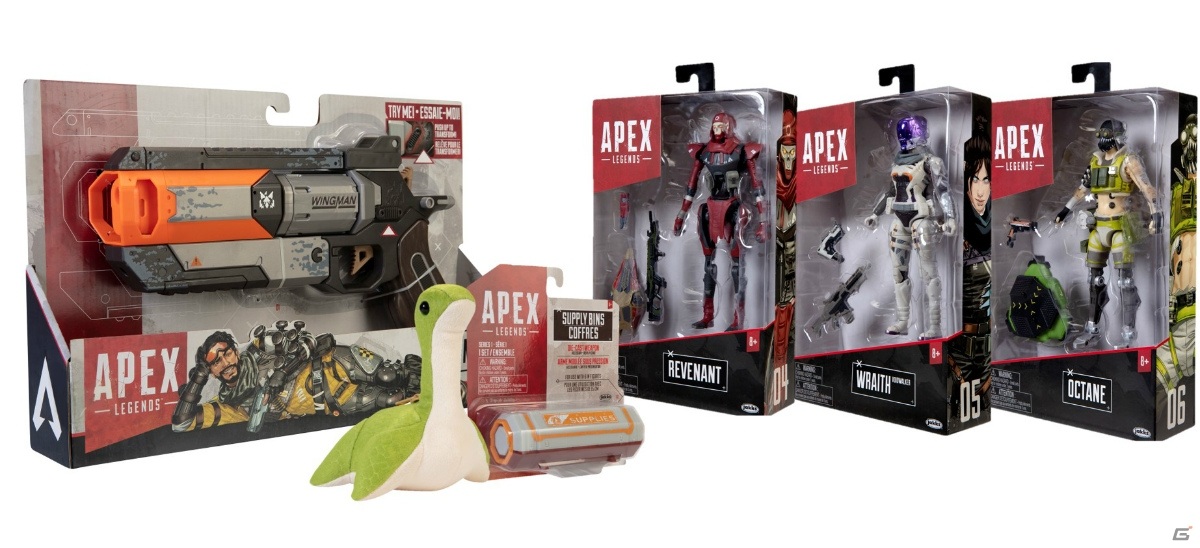 Apex Legends」アクションフィギュア第2弾やサプライボックスに入った