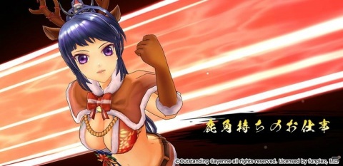 「戦国RENKA ズーム！」本多忠勝と支倉常長がトナカイ＆サンタコスで登場！イベント「武将たちへのプレゼント」が実施の画像3