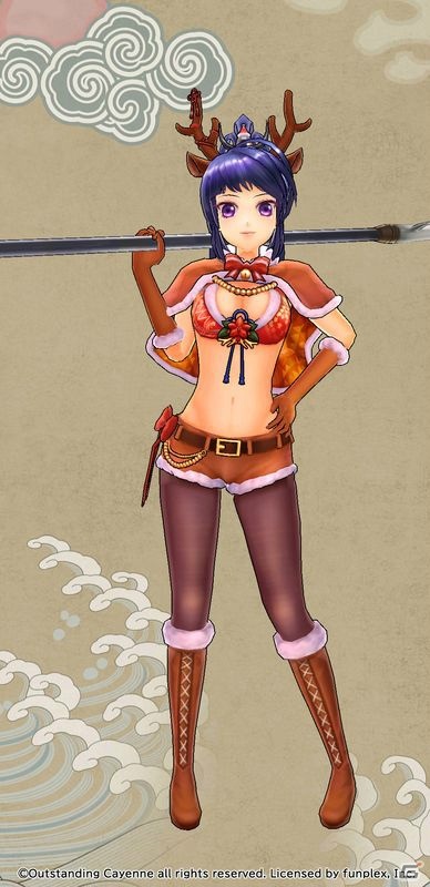「戦国RENKA ズーム！」本多忠勝と支倉常長がトナカイ＆サンタコスで登場！イベント「武将たちへのプレゼント」が実施の画像4