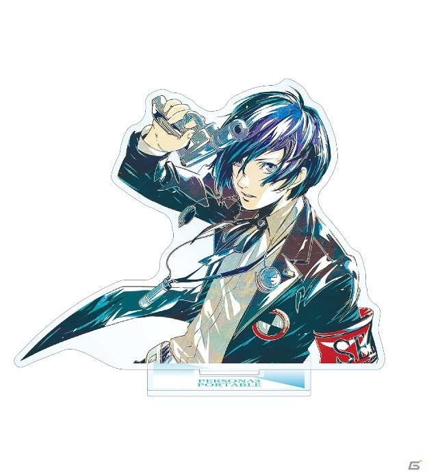 「ペルソナ3 ポータブル」Ani-Art アクリルスタンド vol.2や主人公 Ani-Art タペストリー vol.2などが受注開始！の画像2
