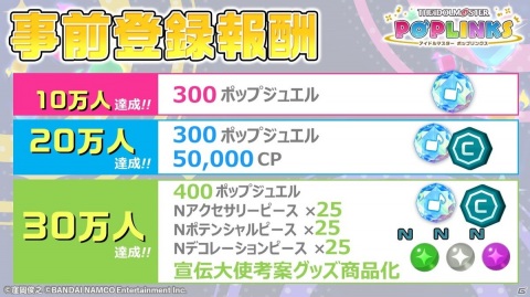 「アイドルマスター ポップリンクス」事前登録開始！テーマソングや4コマまんがの連載が発表の画像3