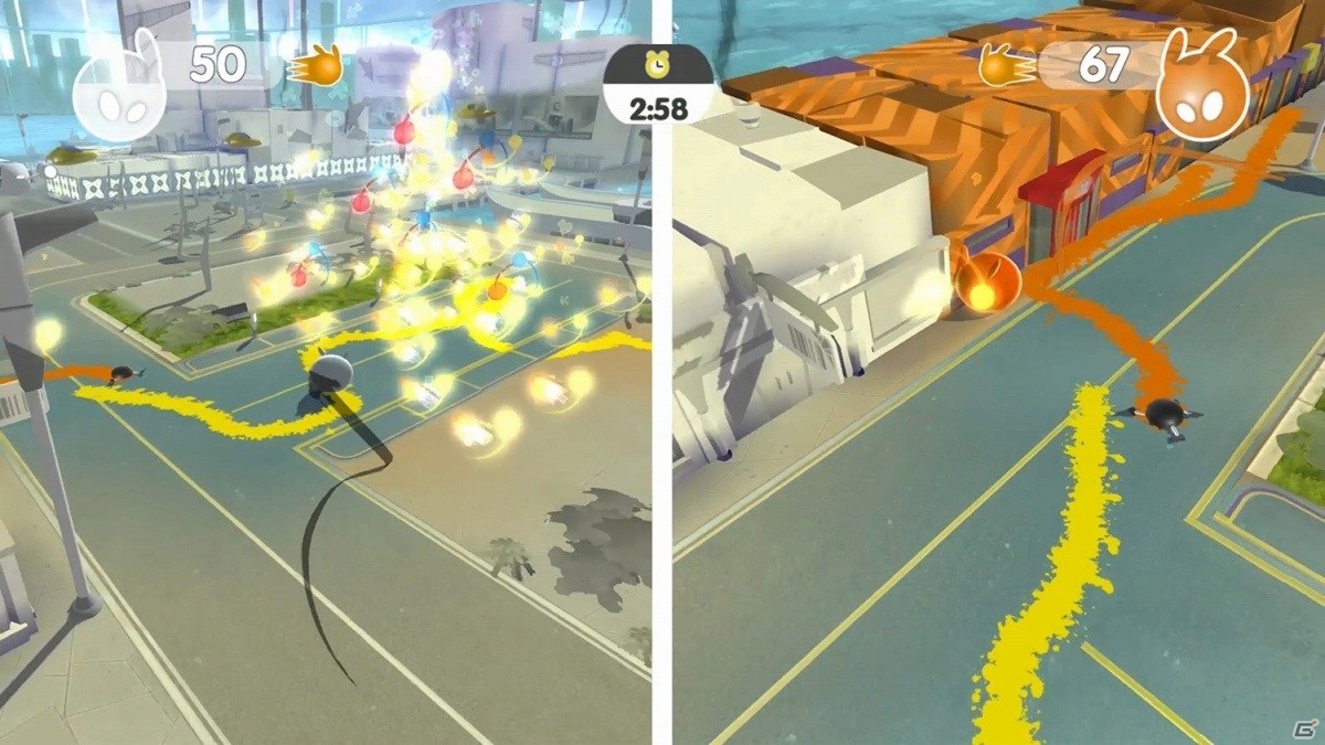 PS4版「ブロブ カラフルなきぼう リターンズ（de Blob 2）」が12月22日に発売！協力プレイも可能なぬりえアクションの画像11