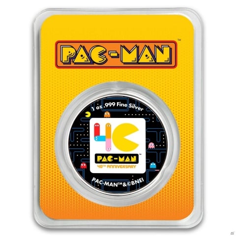 パックマン40周年記念コイン」が登場！250ドル金貨と2ドル銀貨、2ドルカラー銀貨の3種がラインナップ | Gamer