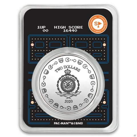 パックマン40周年記念コイン」が登場！250ドル金貨と2ドル銀貨、2ドルカラー銀貨の3種がラインナップ | Gamer