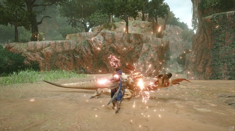 「モンスターハンターライズ」ハンマー＆片手剣の紹介映像が解禁！機動力を活かしたアクションは必見の画像9