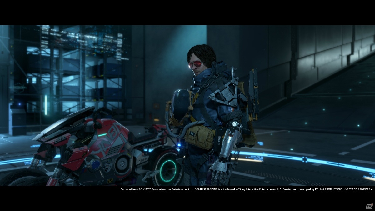 PC版「DEATH STRANDING」に「サイバーパンク2077」とのコラボパッチが配信！サムが新アクション「ハッキング」を習得の画像8