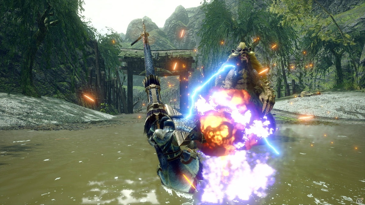 モンスターハンターライズ ガンランス 操虫棍の紹介映像が解禁 鉄蟲糸技アクションで生まれる新たな狩りの形 ゲーム情報サイト Gamer