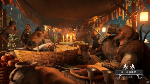「アサシン クリード ヴァルハラ」にてシーズン1「ユールの季節」が配信！定住地で「ユール祭」が開催の画像2